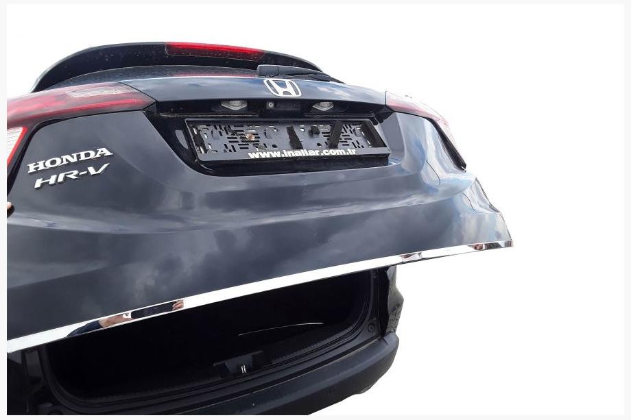 Honda HR-V 2014–2021 Kantlist för bagagelucka (rostfritt stål) Foto 1