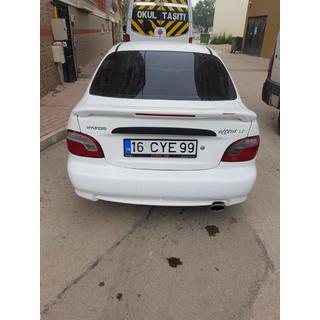 Spoiler Meliset (för lackering) Hyundai Accent 1994–1999 foto 2