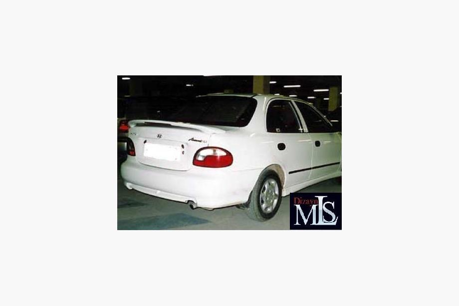 Hyundai Accent 1994–1999 Sport sidokjolar (för lackering) Image