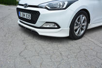 Hyundai I-20 2014–2020 Meliset frontläpp till stötfångare (för lackering) foto 1