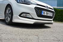 Hyundai I-20 2014–2020 Meliset frontläpp till stötfångare (för lackering) foto 5