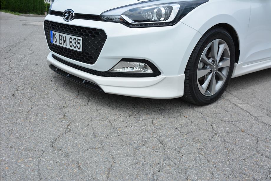 Hyundai I-20 2014–2020 Meliset frontläpp till stötfångare (för lackering) Image