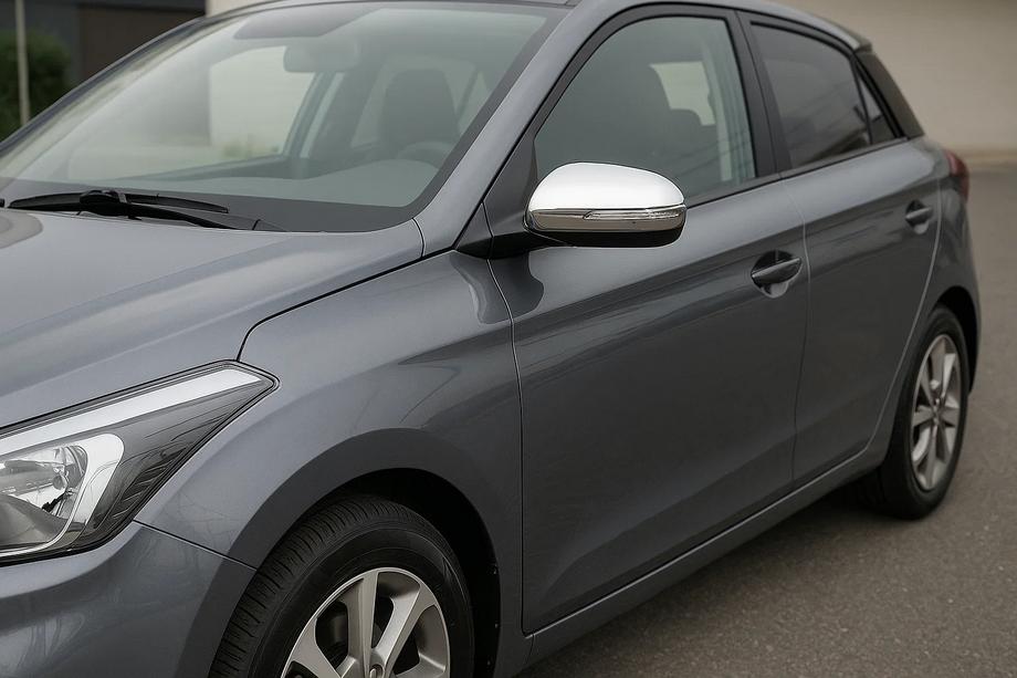 Hyundai I-20 2014–2020 Spegelkåpor V2 (2 st, rostfritt stål) Image