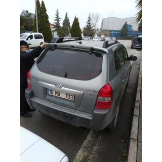 Spoiler Meliset (för lackering) Hyundai Tucson JM 2004– foto 2