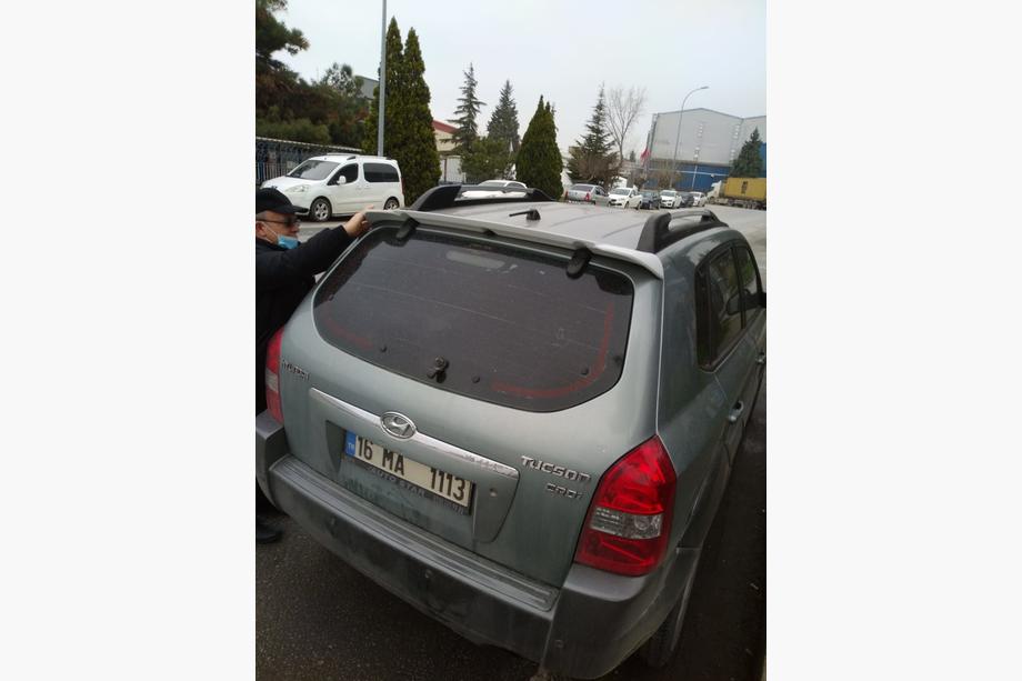 Hyundai Tucson JM 2004– Spoiler Meliset (för lackering) Image
