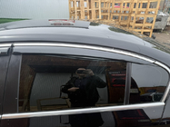 Volkswagen Passat B6 2006–2012 Vindavvisare med kromlist SD (EU, 4 st, Niken) foto 2