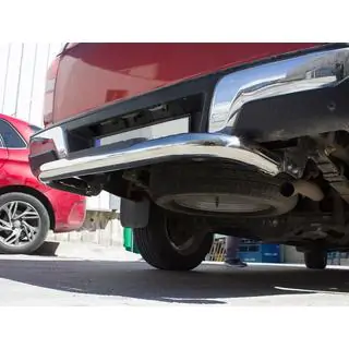 Bakre skyddsbåge Amazon Silver (76 mm, rostfritt) Isuzu D-Max 2019– foto 1