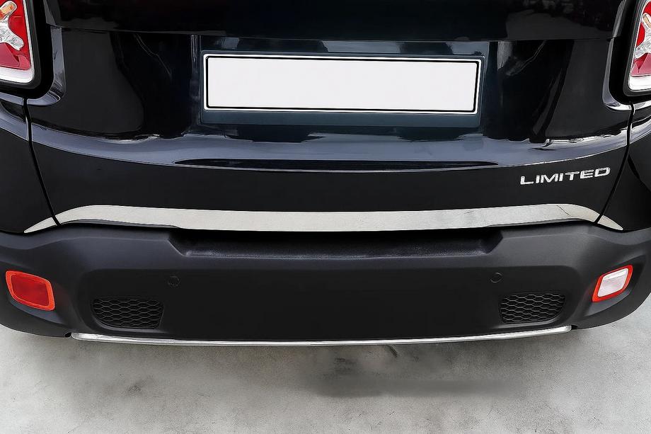 Jeep Renegade 2014– Bagagekantslist 2019 (3 st, rostfritt stål) Carmos - turkiskt stål Image