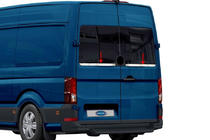 Volkswagen Crafter 2016– Rutkantlist (2 st., rostfritt stål) foto 1