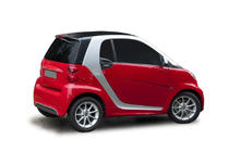 Smart 2007–2014 Kromlist ovanför registreringsskylten foto 1