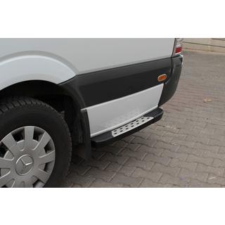 DOT-Line sidosteg bakom hjulet (2 st, aluminium) Volkswagen LT 1995–2006 foto 1