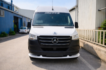 Mercedes Sprinter W907/W910 2018– Nedre frontläpp till främre stötfångare (för lackering) foto 4