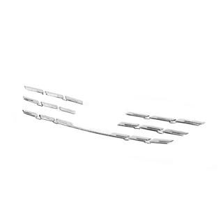 Rostfria kromlister för grillen 2021+ (set 5 st) Renault Megane IV 2016–2025 foto 4
