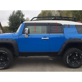 Nedre fönsterlister i rostfritt stål (4 st) Toyota FJ Cruiser 2006–2022 foto 1