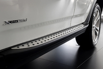 BMW X3 E83 2003–2010 Cixtai sidosteg (2 st, aluminium) foto 2