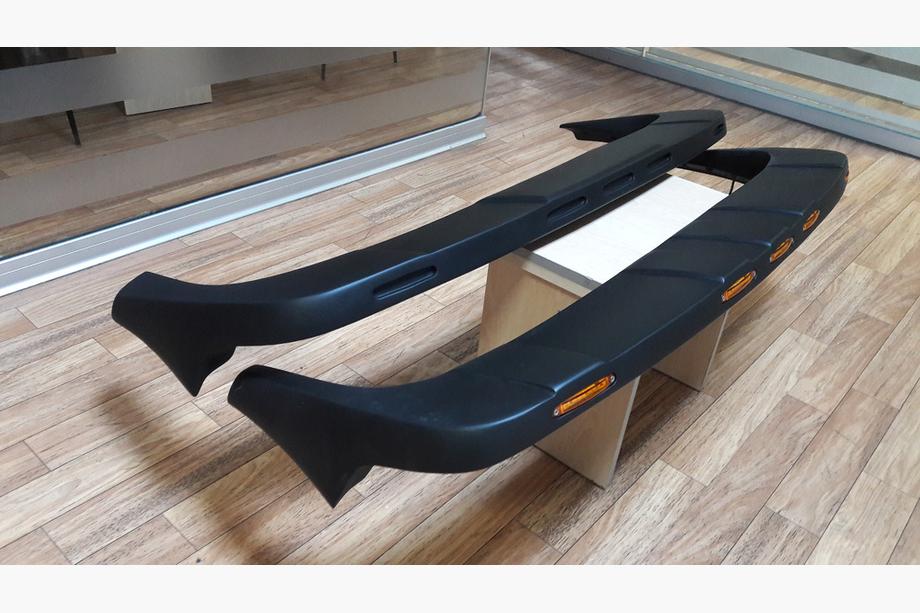 Nissan Navara/NP300 2016– Vindrutesolskärm (Meliset LED V2) Image
