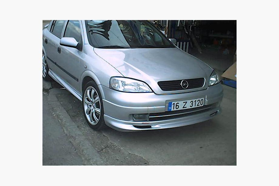 Opel Astra G Classic 1998–2012 Främre nedre läppspoiler Sedan (för lackering) Foto 2