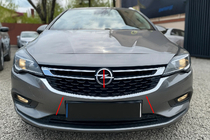Opel Astra K 2016–2021 Ram till frontgrill (rostfritt stål) foto 1
