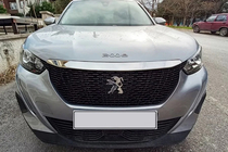 Peugeot 2008 2019– Motorhuvslist (1 st, rostfritt stål) foto 1