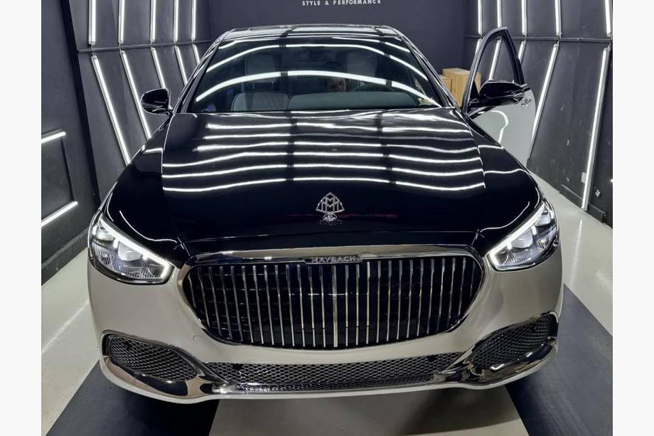 Mercedes S-class W221 2005–2013 Restylingkit för W223 Maybach Foto 5