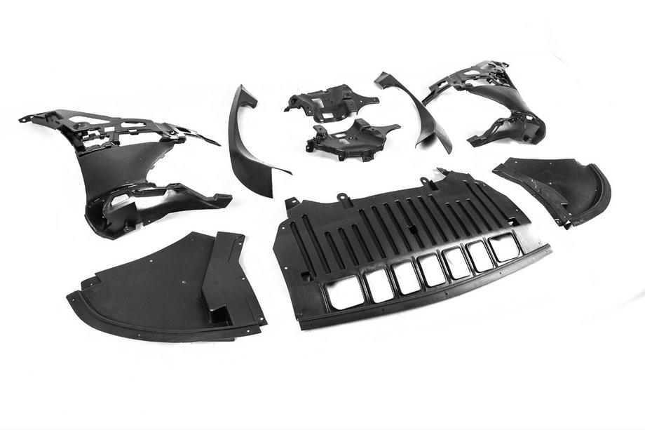 Mercedes S-class W221 2005–2013 Restylingkit för W223 Maybach Foto 46
