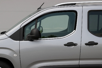 Peugeot Partner/Rifter 2019– Fönsterlister (2 st, rostfritt stål) foto 2