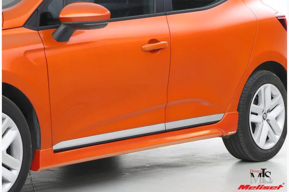 Renault Clio V 2019– Sidokjolar (för lackering) Image