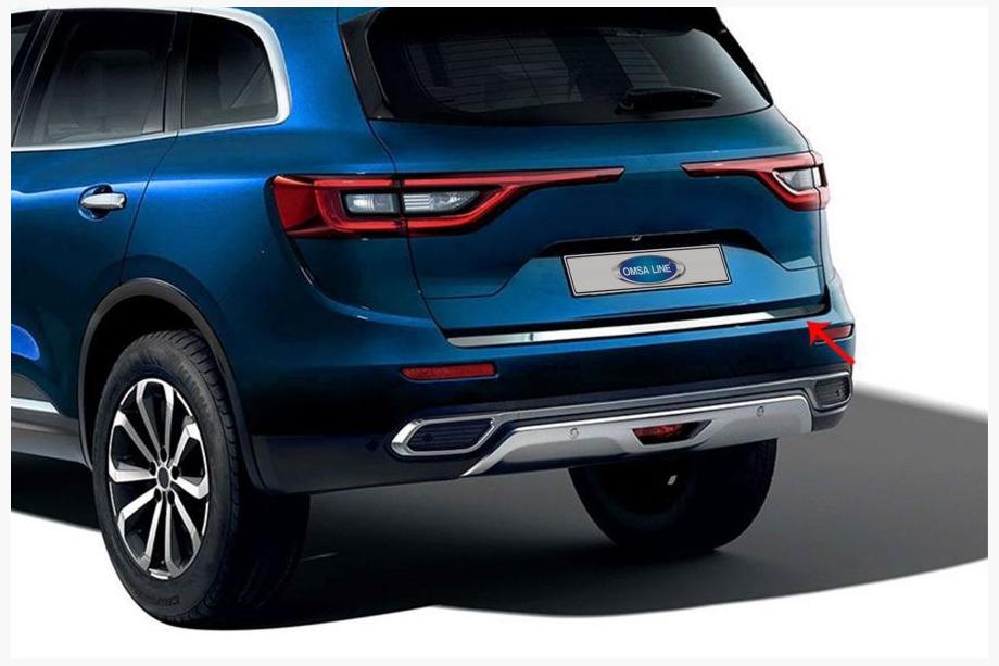 Renault Koleos 2016–2024 Kromlist till baklucka (rostfritt stål) Image