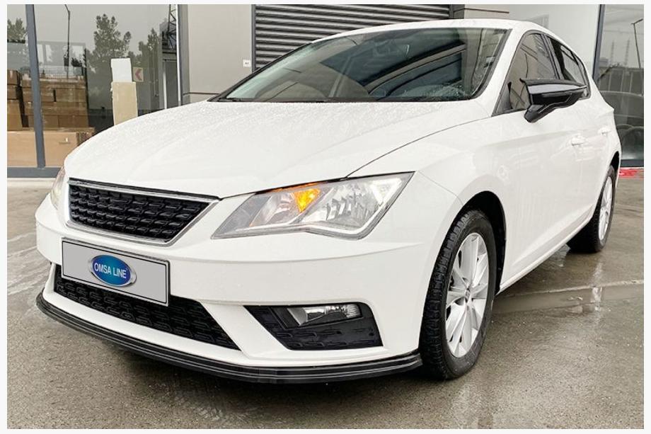 Seat Leon 2013–2020 Frontläpp 2017-2020 (svart) Image