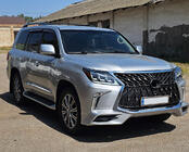 Lexus LX570/450d 2008–2022 Mini-facelift ombyggnadskit från modell 2008-2015 till TRD Sport (stötfångare, strålkastare) foto 2