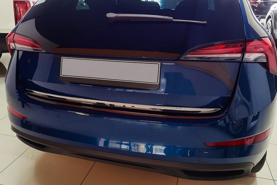 Skoda Scala 2018– Bakluckekantlist OmsaLine (rostfritt stål) Image