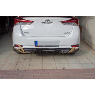Diffusor till bakre stötfångaren (2016-2018, för lackering) Toyota Auris 2012–2018 foto 1