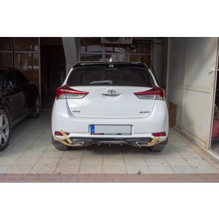 Diffusor till bakre stötfångaren (2016-2018, för lackering) Toyota Auris 2012–2018 foto 2