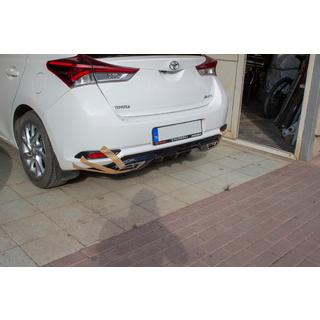 Diffusor till bakre stötfångaren (2016-2018, för lackering) Toyota Auris 2012–2018 foto 4