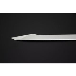 Kromlist ovanför registreringsskylten (rostfritt stål) foto 3