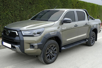 Toyota Hilux 2015– OmsaLine listkåpor (4 st, rostfritt stål) foto 3
