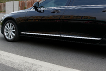 Volvo S90/V90 2016– Kromade dörrlister (för V90, rostfritt stål) foto 1