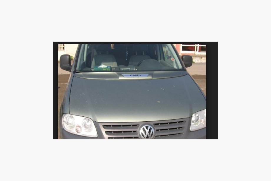 Volkswagen Caddy 2004–2010 Motorhuvsöverlägg (för lackering) Image