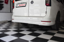 Volkswagen Caddy 2020– Bakre stötfångaröverlägg (för lackering) Lång hjulbas foto 1