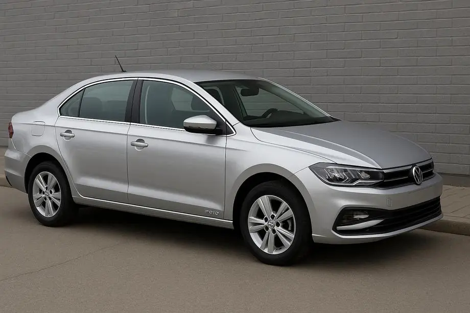 Volkswagen Polo 2017– Komplett fönsterlistkit (14 st, rostfritt stål) Image