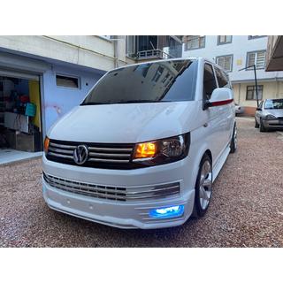 Frontläpp / läppspoiler till stötfångare Genis 2015-2018 (för lackering) Volkswagen T6 2015–2024 foto 3