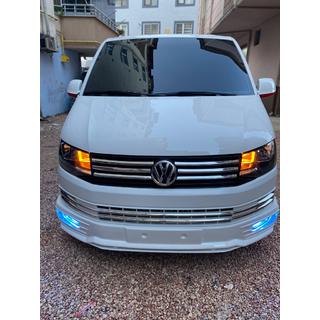 Frontläpp / läppspoiler till stötfångare Genis 2015-2018 (för lackering) Volkswagen T6 2015–2024 foto 2