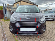 Ford Courier 2014–2023 Carmos grillister (2018↗, 7 delar, rostfritt stål) foto 1