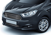 Ford Courier 2014–2023 Carmos grillister (2014-2018, 6 st, rostfritt stål) foto 1