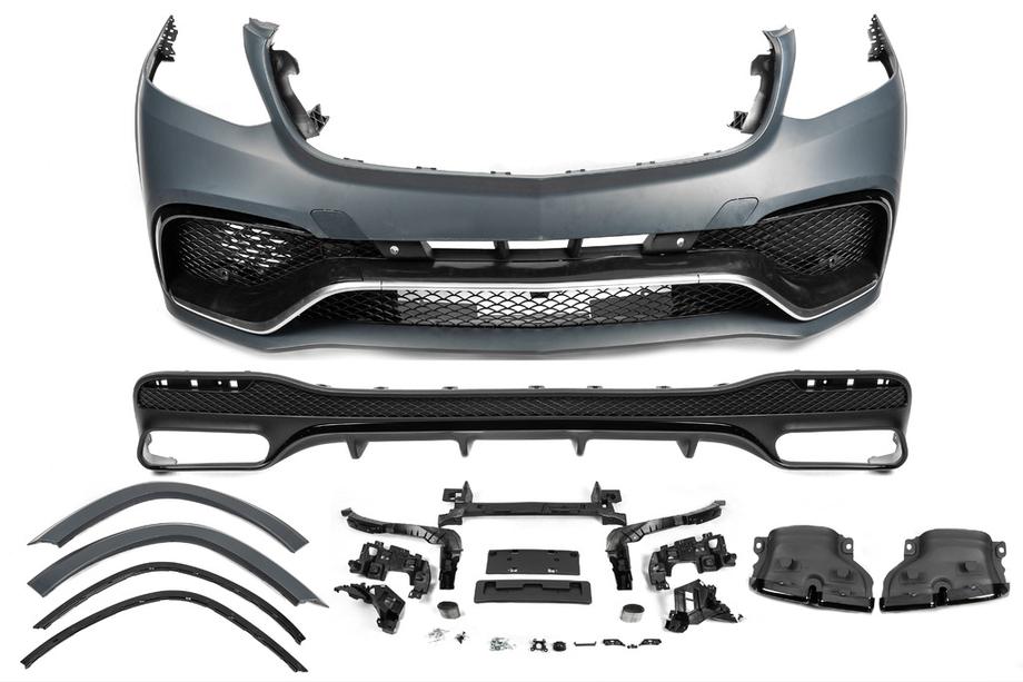 Mercedes GL/GLS-klass X166 2012–2019 AMG V1 bodykit med bakre diffuser (GLS63) Image