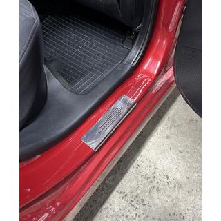 Instegslister Carmos Blue V2 (4 st, rostfritt stål) Hyundai Accent 2011–2017 foto 4
