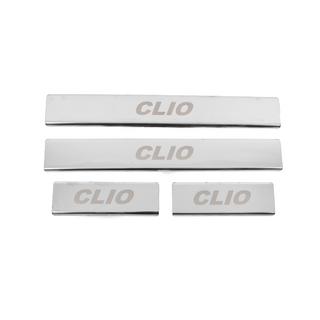Rostfria instegslister Carmos (4 st) Renault Clio IV 2012–2019 foto 1