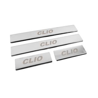 Rostfria instegslister Carmos (4 st) Renault Clio IV 2012–2019 foto 3