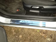 Ford Focus III 2011–2017 Instegslister Carmos V2 (4 st, rostfritt stål) foto 1