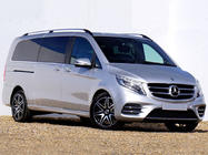 Mercedes Vito/V-klass W447 2014– AMG sidokjolar ExtraLong för 2 skjutdörrar foto 1
